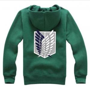 Emerald attack on titan hoodies