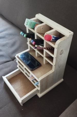 Wooden Desktop Stationary devider