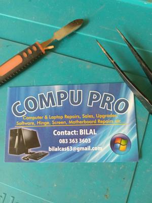 computer and laptop repairs