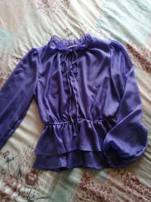 Lilac shimmer top