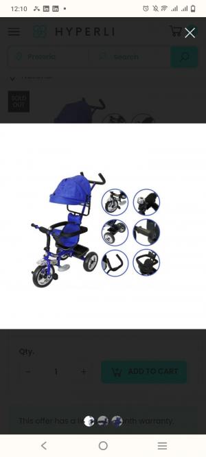 Shopping Trike for baby