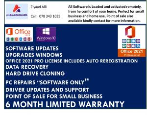 Computer repairs, softwares