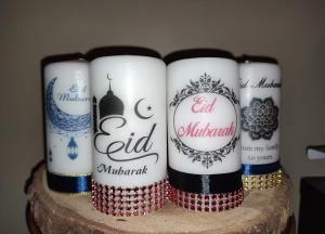 Eid Candles Personalised
