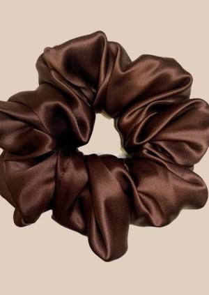 Satin silk scrunchies