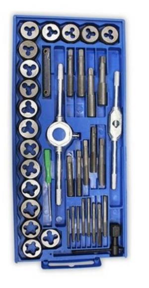 40pcs tap and die set 