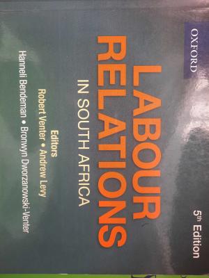 labour relations in South Africa 