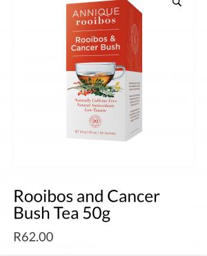 Rooibos and Cancer Bush Tea