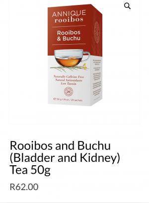 Rooibos and Buchu Tea