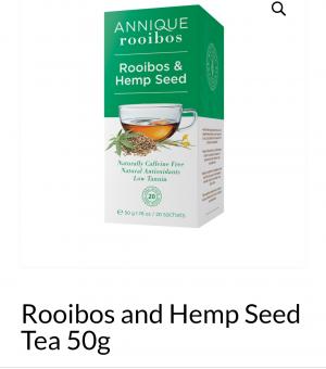 Rooibos & Hemp Seed Tea