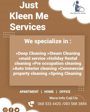 Deep cleaning services