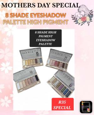8 shade eyeshadow pallete 