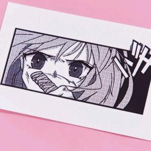 Anime Girl Temporary Tattoo 