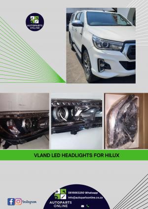 Toyota Hilux headlights