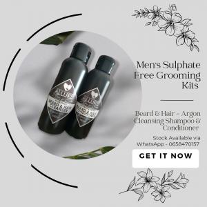 Sulphate Free - Men's Grooming Kit