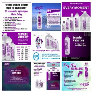 5lt x 4 Designer Alkaline water