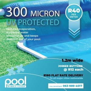 300 Micron Bubble Pool Cover