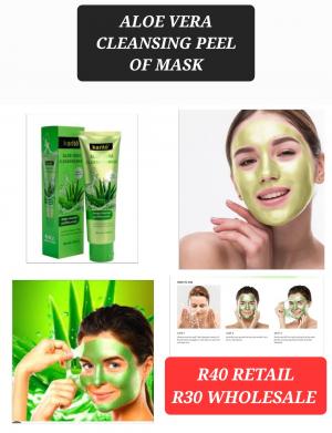 Aloe vera peel off face mask