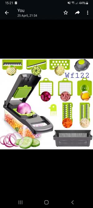 14 piece vegtable chopper