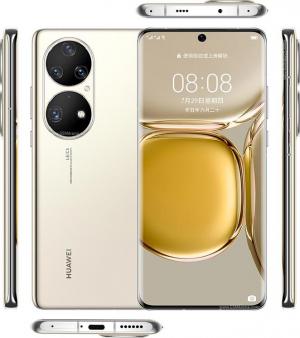 Huawei P50 256GB Single Sim - Cocoa Gold