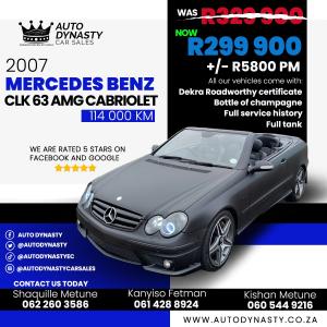 2007 Mercedes-Benz CLK63 AMG Cabriolet