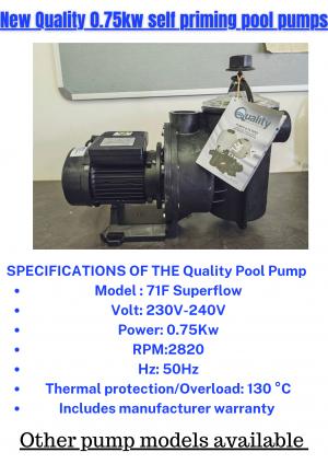 Quality 0.75kW Pump