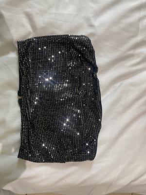Boob tube sparkling top
