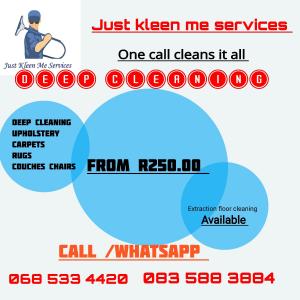 Deep cleaning services