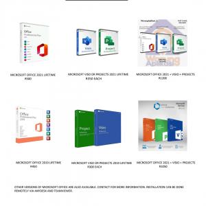Microsoft Office Products