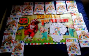 Cocomelon Birthday Tshirts