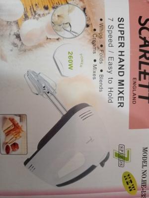 Scarlett hand mixer