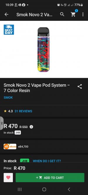 Smok Novo 2 Vape