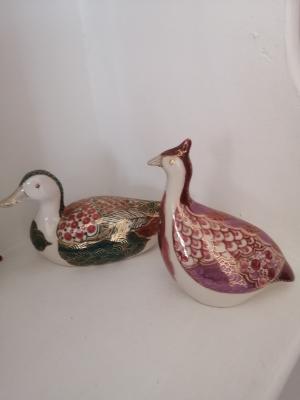 Porcelain ducks