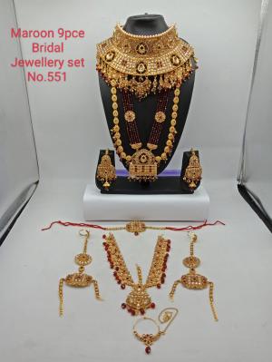 9pce Bridal jewellery sets