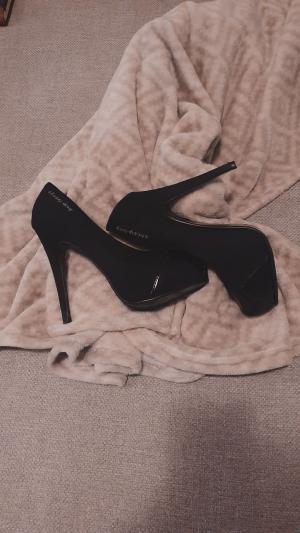 Pre-loved black high Sissyboy high heels