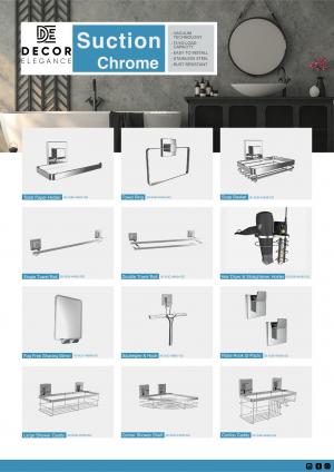 Vacuum-Loc no drills or screws bathroom accessories