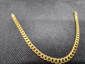 9ct Yellow gold curb bracelet