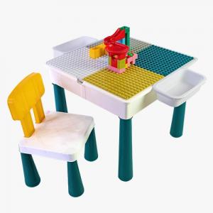 Second Hand Multi- Activity Table with 54pcs Building Block 