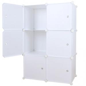 Second Hand 6 Piece Portable Wardrobe