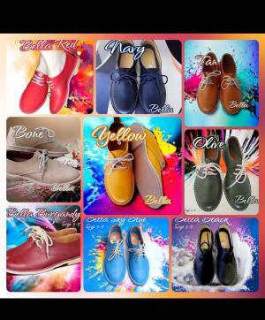 Plain Lace Up Vellies