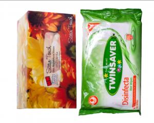 Tissues and Disinfecta Wipes Value Pack
