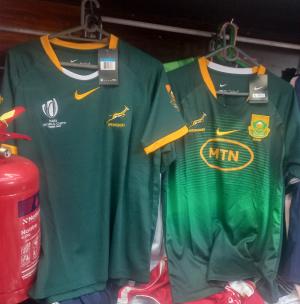 springboks jerseys