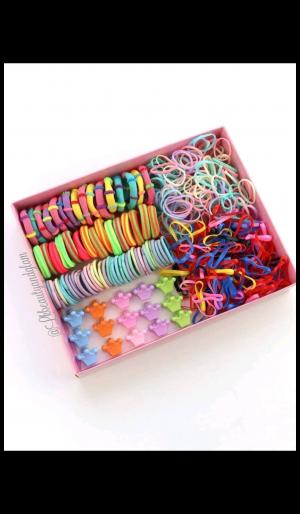 295 Pieces kids hair accessories
