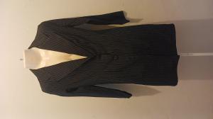 black white vintage blazer light weight 60s coat