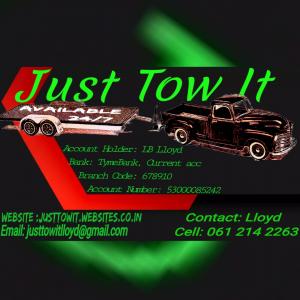 Just Tow It In and around Pretoria