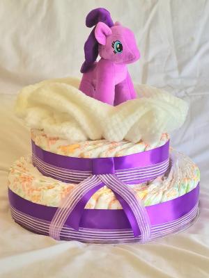 2 Tier Baby Soft toy cake