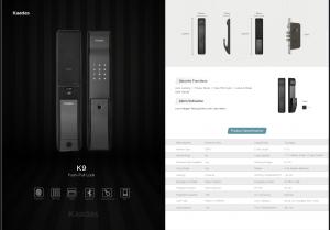 Smart Lock ( K9 push-pull Lock )