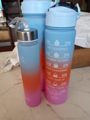 Motivational waterbottles