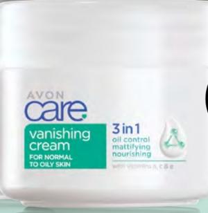 Avon Care  Vanishing Cream  with Vitamins A,  C & E 100 ml