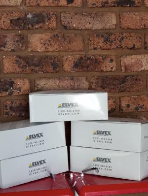 Elvex safety glasses