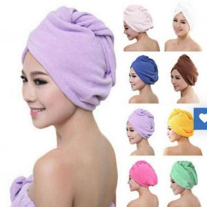 Hair Towel Cap Magic Microfiber Fast Drying Towel Bath Wrap